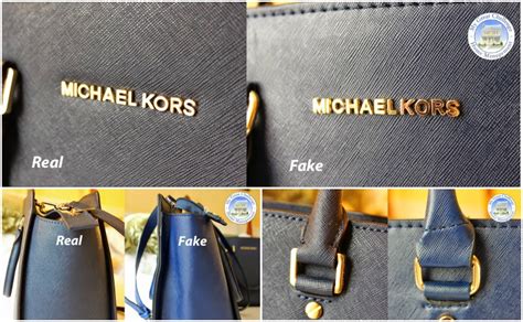 difference between real michael kors and fake|michael kors knockoff wallets.